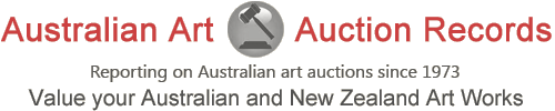 Australian Art Auction Records - Value your Australian and New Zealand Art Works